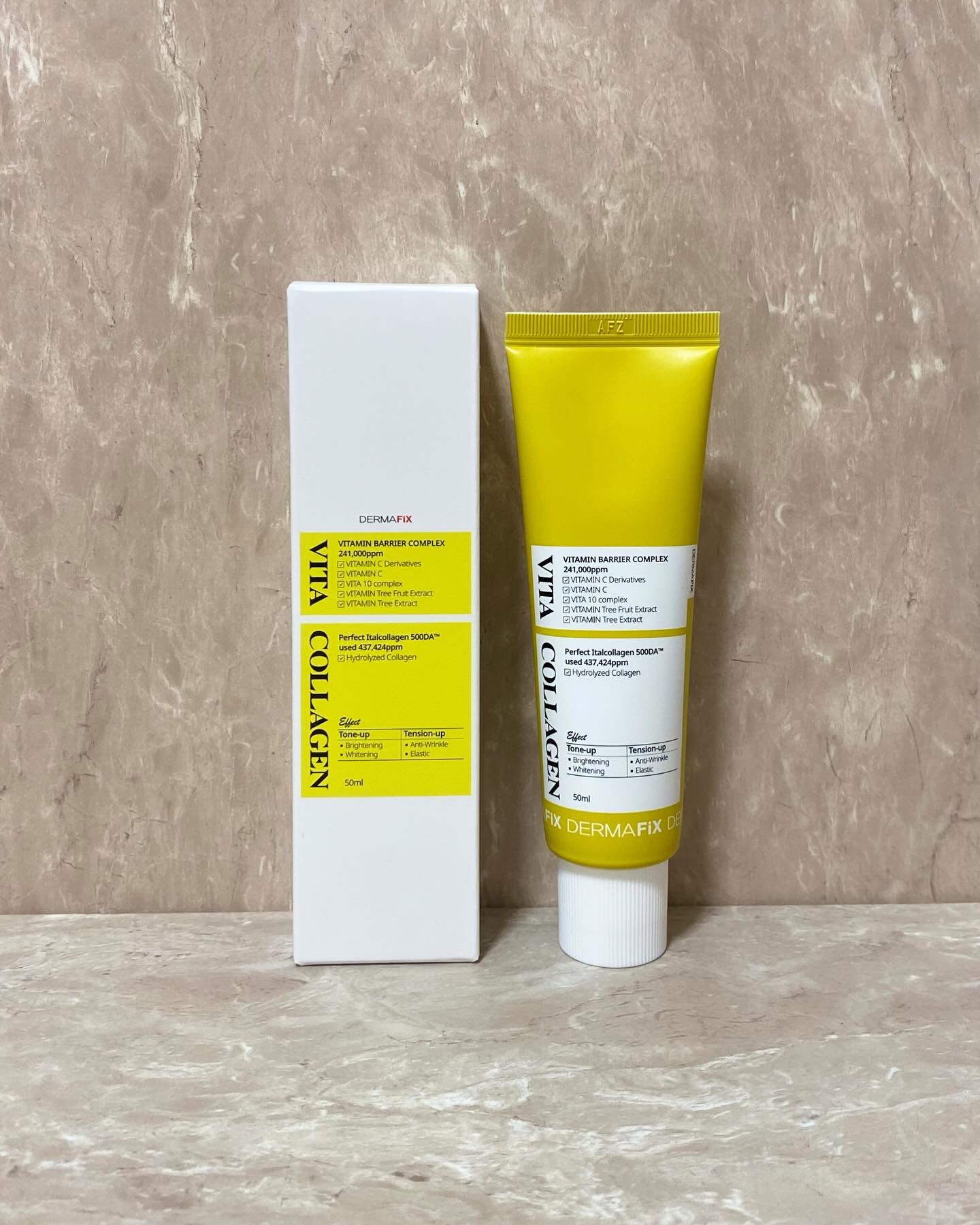 ビタコラーゲン ブライトニング クリーム/ダーマフィックス/フェイスクリームを使ったクチコミ（1枚目）