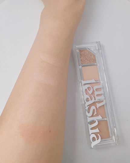 ムードシャワーアイパレット/unleashia/アイシャドウパレットを使ったクチコミ(2枚目)