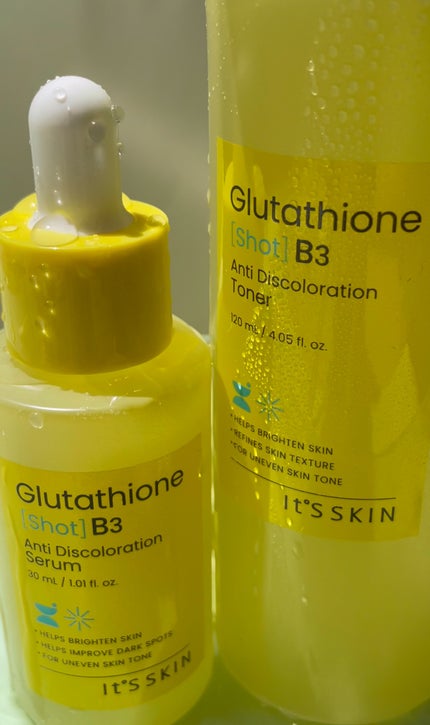 グルタチオンショットB3クリアトーントナー/It's skin/化粧水を使ったクチコミ(1枚目)