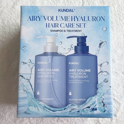 クンダル エアリーボリュームヒアルロンシャンプー/トリートメント/KUNDAL/市販シャンプーを使ったクチコミ(6枚目)