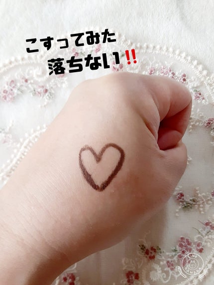 「密着アイライナー」極細クリームペンシル/デジャヴュ/ペンシルアイライナーを使ったクチコミ(4枚目)