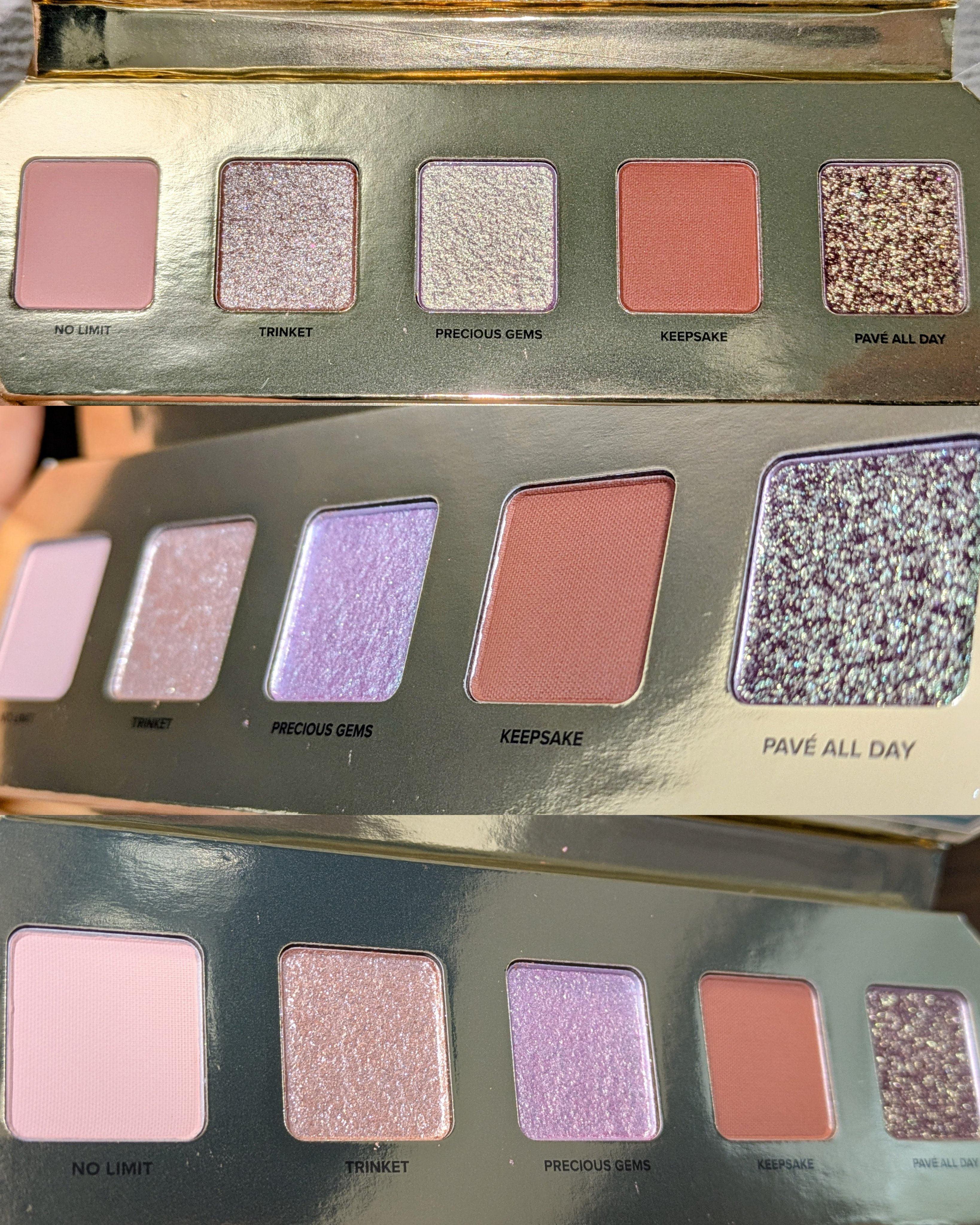 You're A Gem 3-Piece Eye Makeup Set/Too Faced/アイシャドウパレットを使ったクチコミ（3枚目）