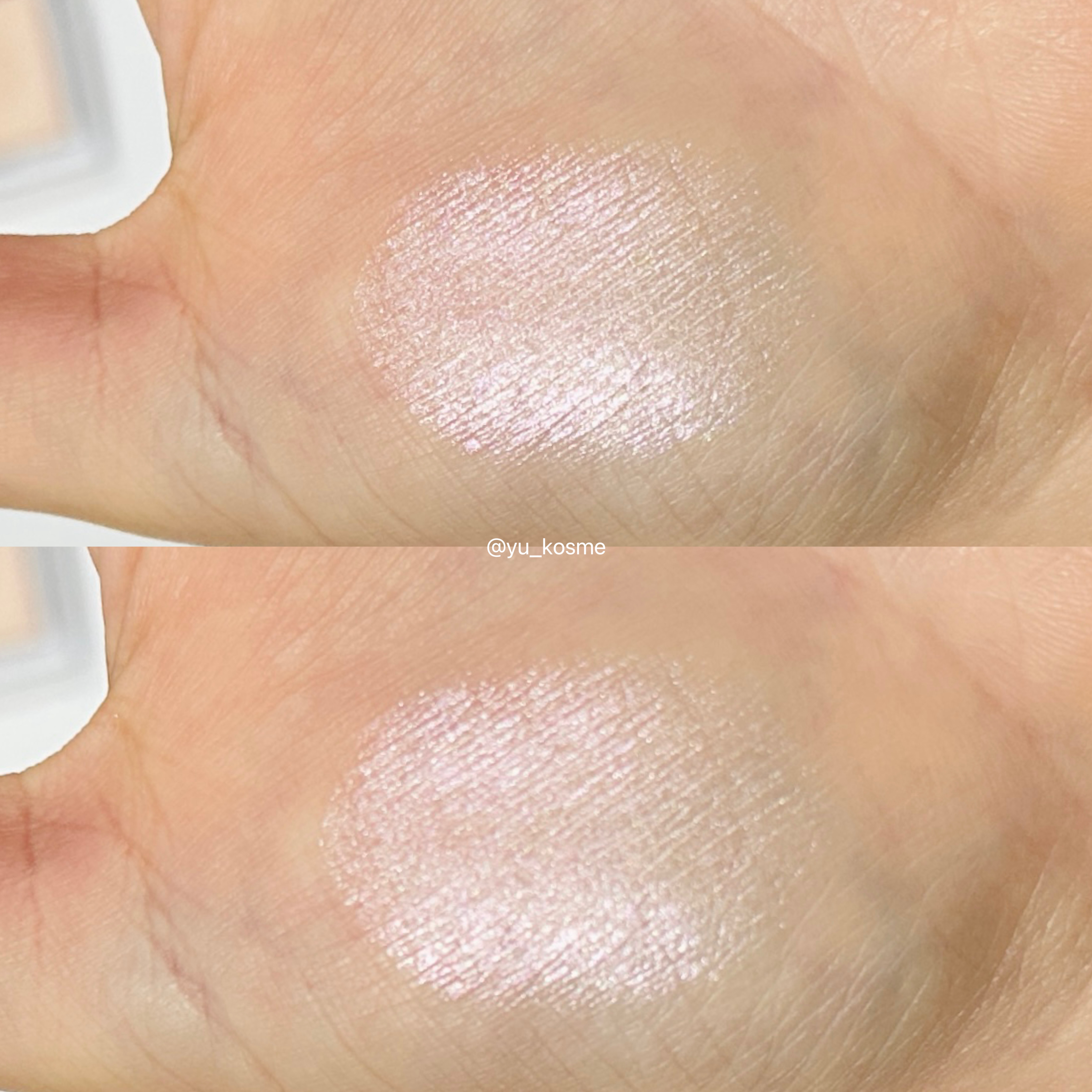 ディオール バックステージ フェイス グロウ パレット 004 ローズ ゴールド/Dior/ハイライトを使ったクチコミ（3枚目）