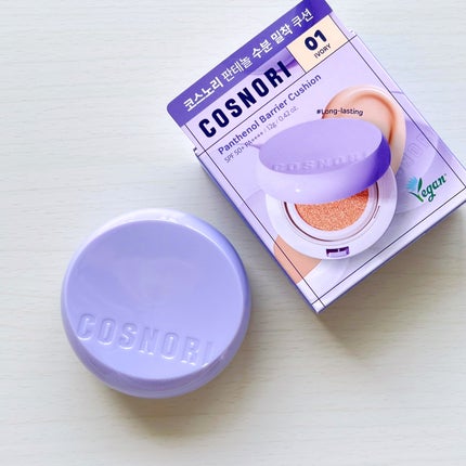 パンテノールバリアクッション/COSNORI/クッションファンデーションを使ったクチコミ(1枚目)