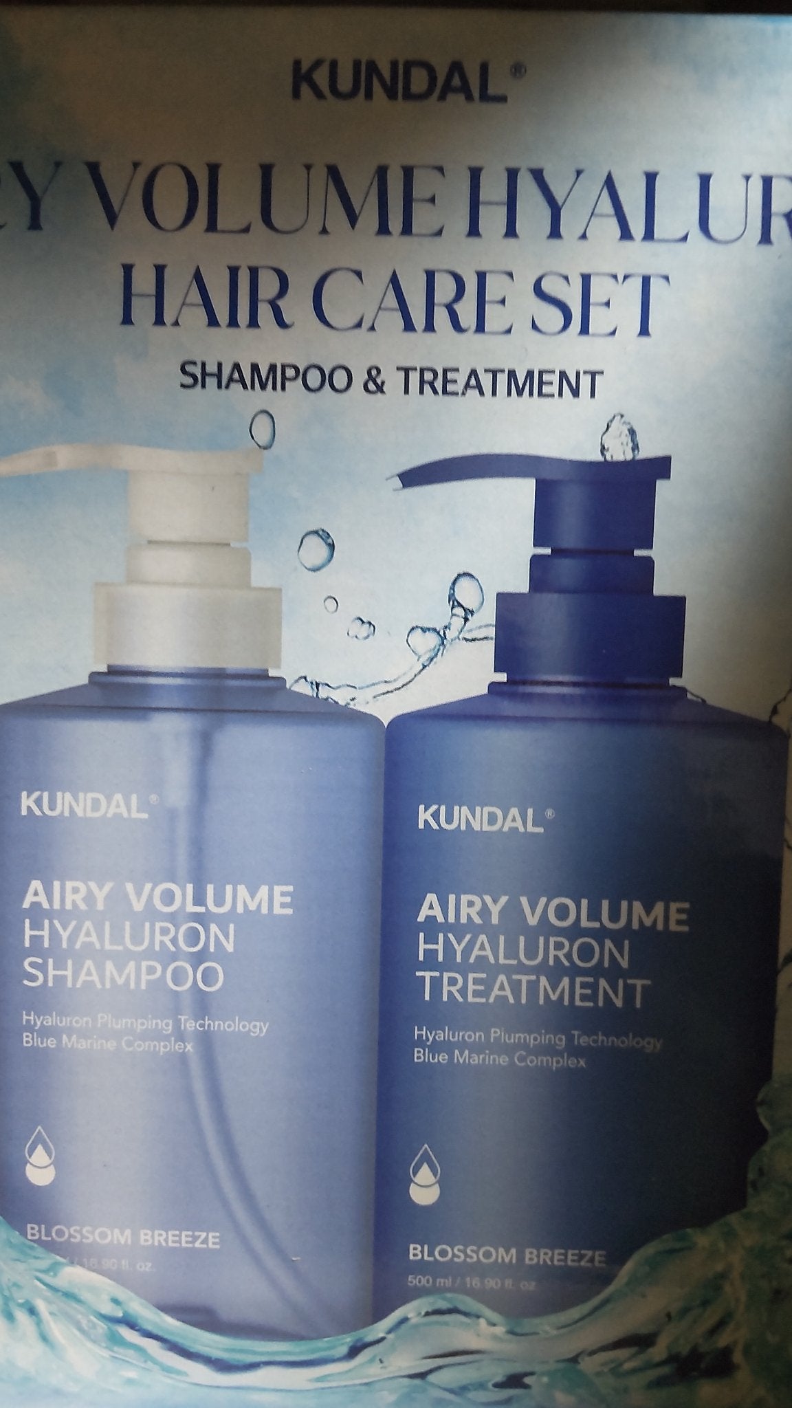 クンダル エアリーボリュームヒアルロンシャンプー/トリートメント/KUNDAL/市販シャンプーを使ったクチコミ(1枚目)