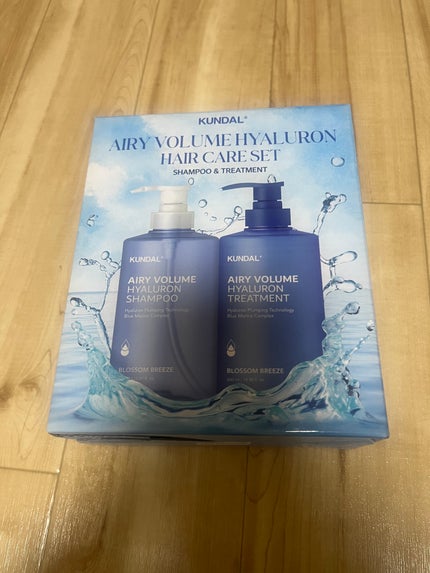 クンダル エアリーボリュームヒアルロンシャンプー/トリートメント/KUNDAL/市販シャンプーを使ったクチコミ(1枚目)