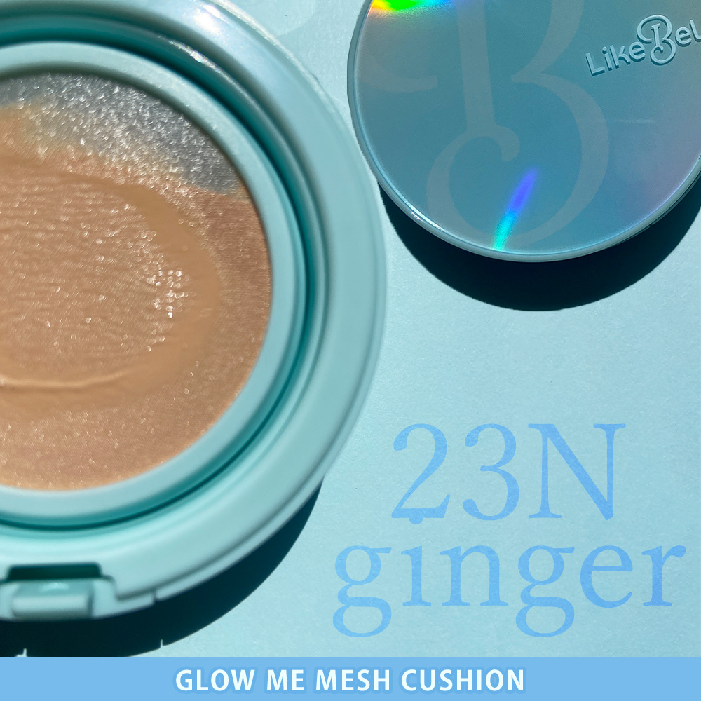 Glow me mesh cushion /Likebel/クッションファンデーションを使ったクチコミ（3枚目）