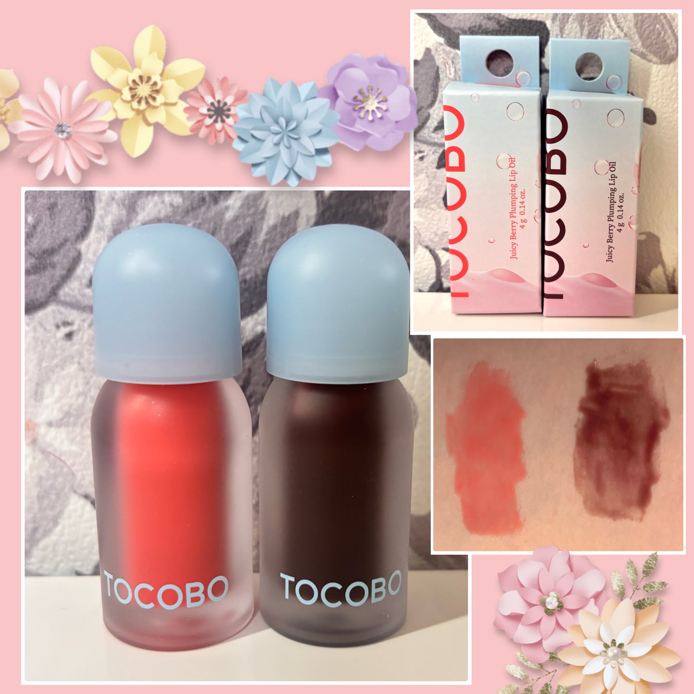 ジューシーベリープランピングリップオイル/TOCOBO/リップグロスを使ったクチコミ(1枚目)