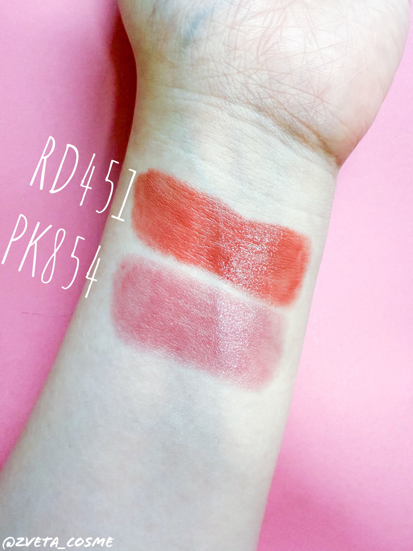 ネンマクフェイク ルージュ/Visée/口紅を使ったクチコミ(3枚目)