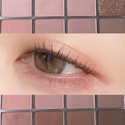 ソフトブラーリングアイパレット 05.ミュートコーラルブラーリング/wakemake/アイシャドウパレットの画像
