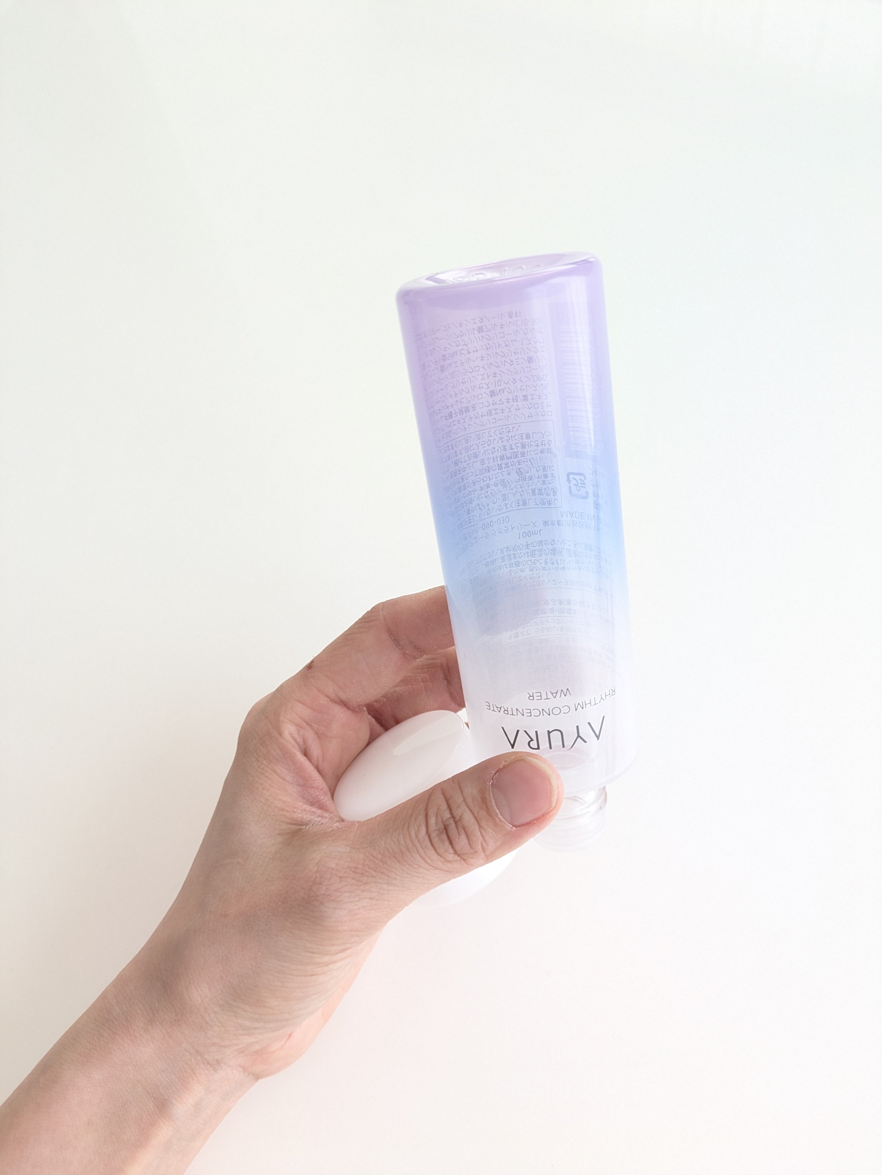 リズムコンセントレートウォーター トライアル100ml/AYURA/化粧水を使ったクチコミ（1枚目）