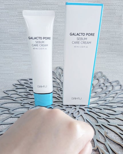 ガラクトポアセバムケアクリーム/SAM'U/フェイスクリームを使ったクチコミ(3枚目)