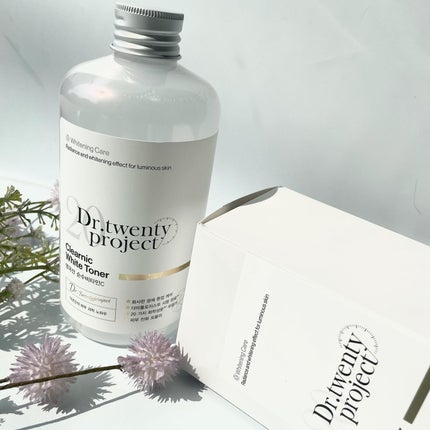 クリアニックホワイトトナー/Dr.Twenty Project/化粧水を使ったクチコミ(4枚目)