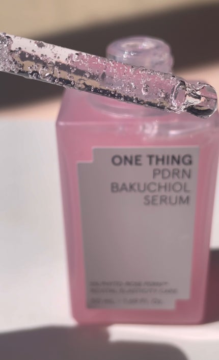 PDRNバクチオールセラム/ONE THING/美容液を使ったクチコミ(3枚目)