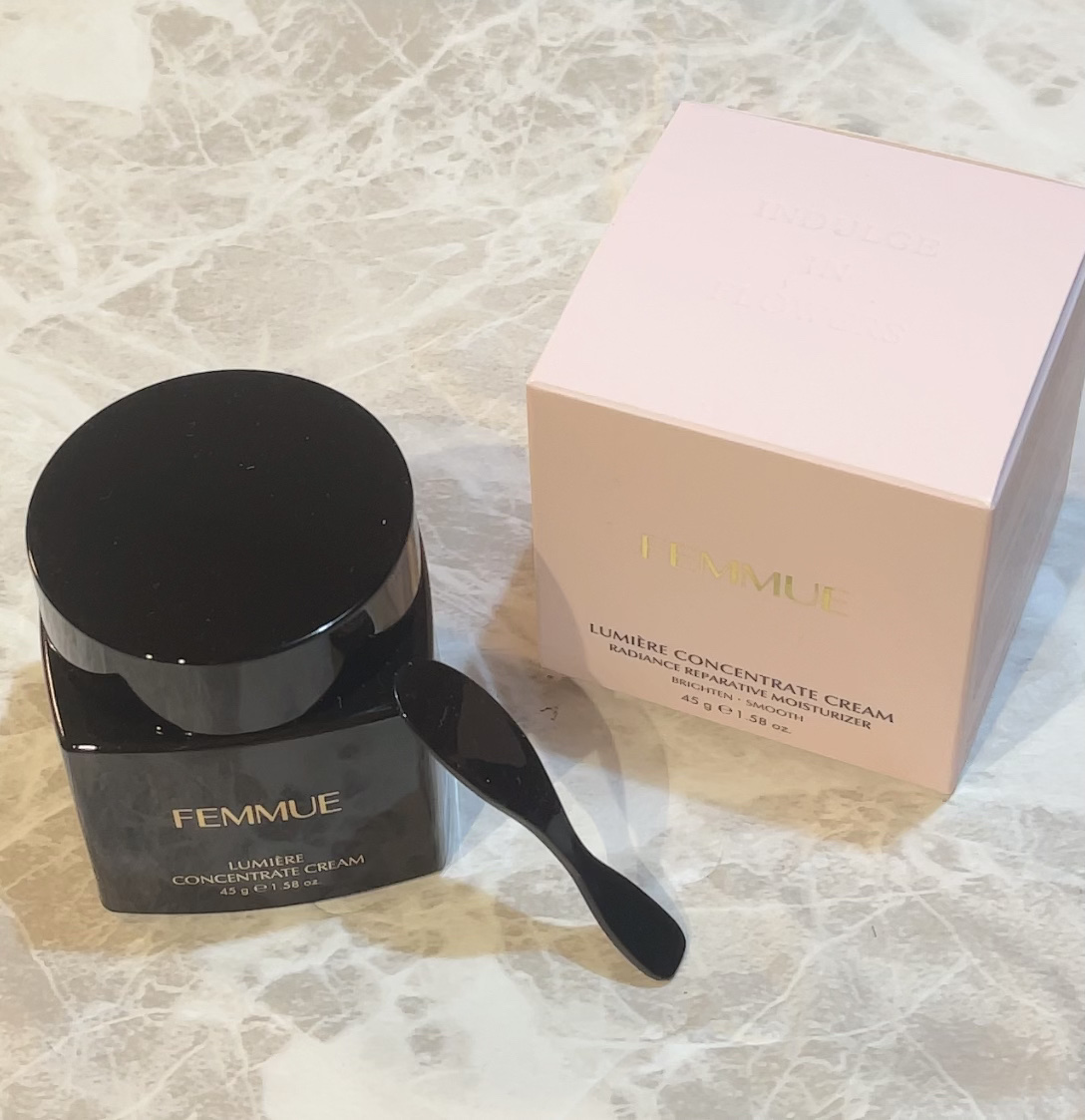 ルミエール コンセントレートクリーム/FEMMUE/フェイスクリームを使ったクチコミ（1枚目）