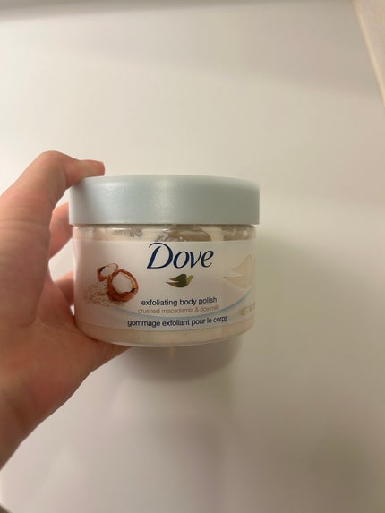 クリーミーボディスクラブ マカダミア&ライスミルク/ダヴ/ボディスクラブを使ったクチコミ(1枚目)