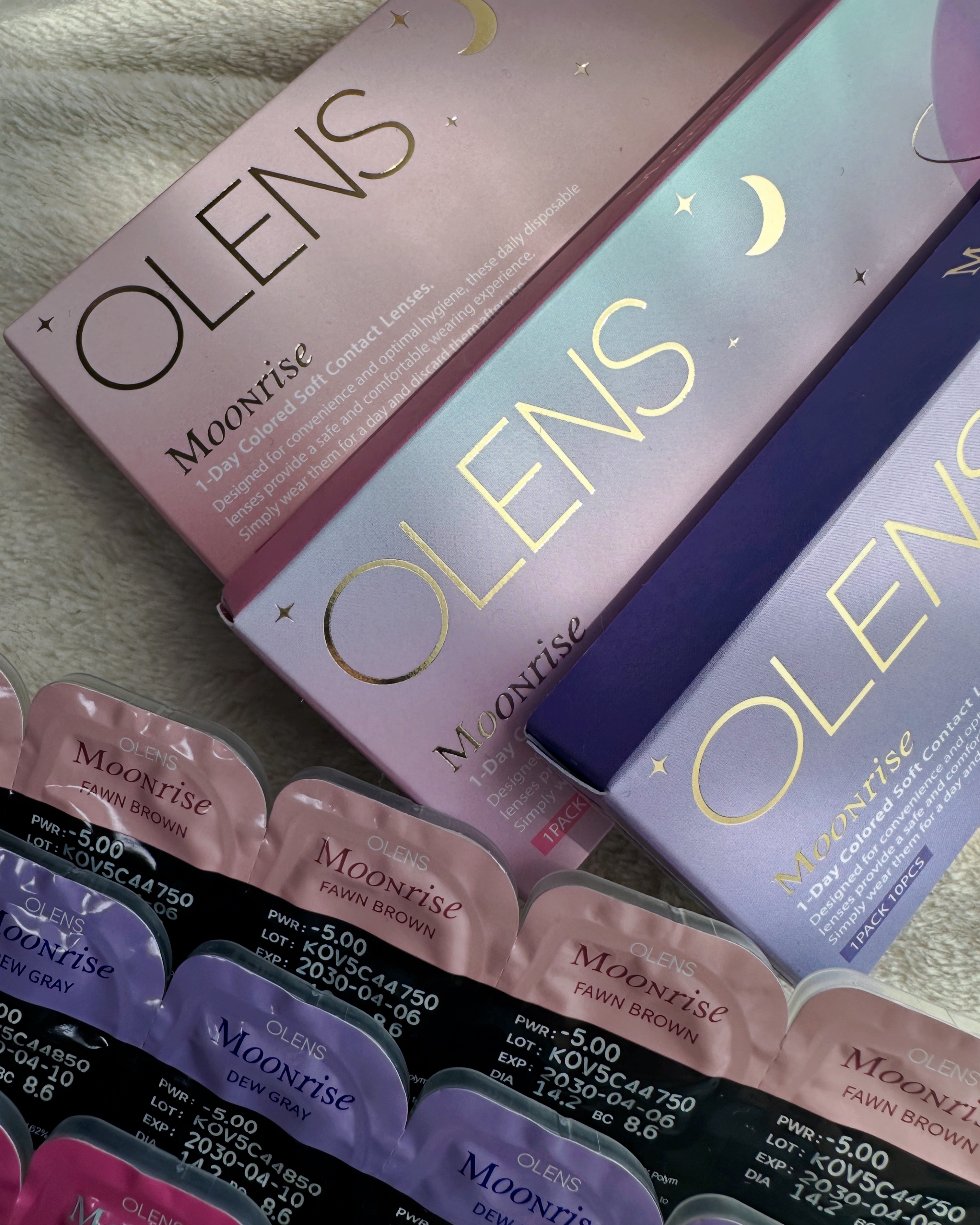 Moonrise 1day/OLENS/ワンデー（１DAY）カラコンを使ったクチコミ（3枚目）