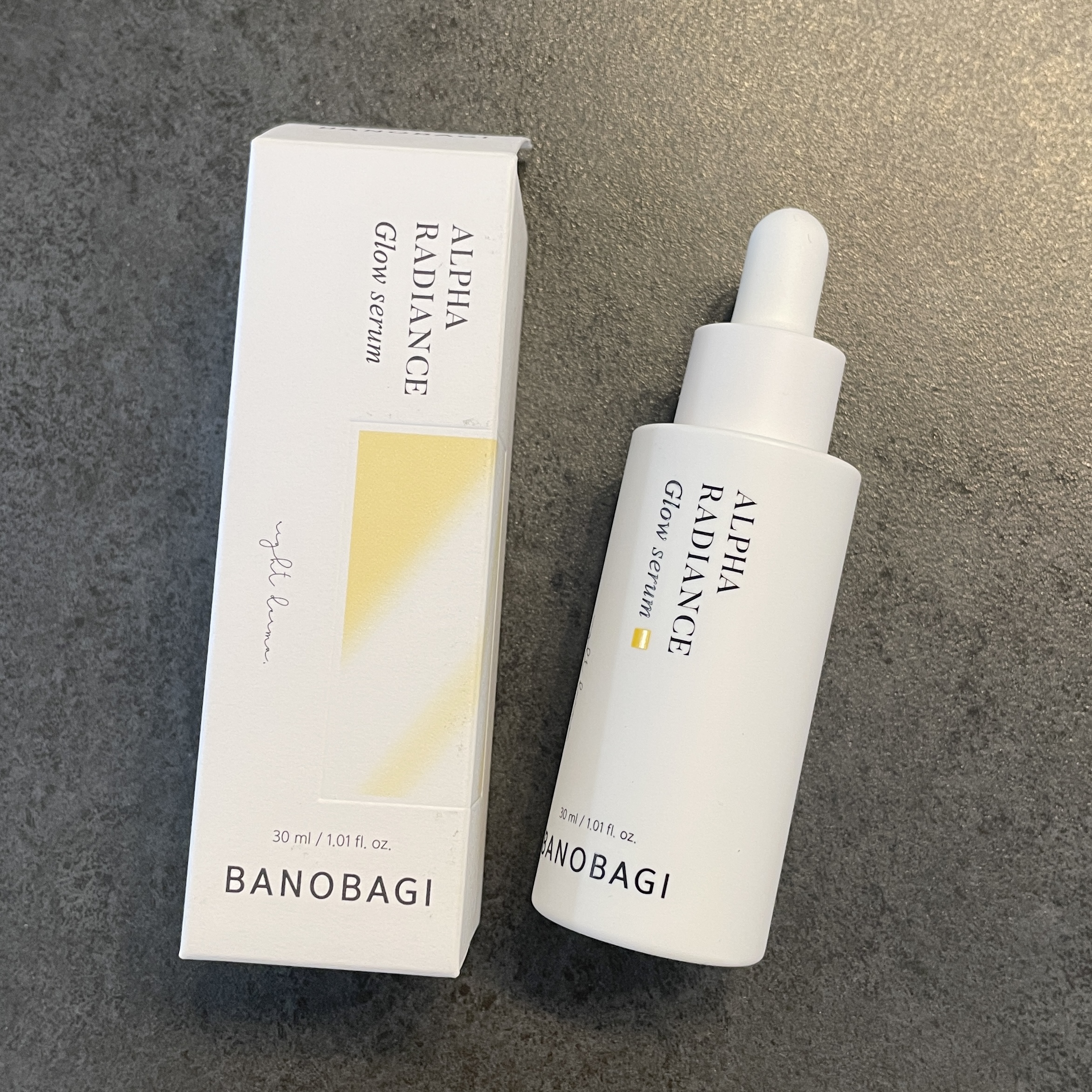 アルファラディアンスグローセラム/BANOBAGI/美容液を使ったクチコミ（1枚目）