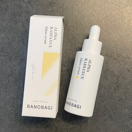 アルファラディアンスグローセラム/BANOBAGI/美容液を使ったクチコミ(1枚目)