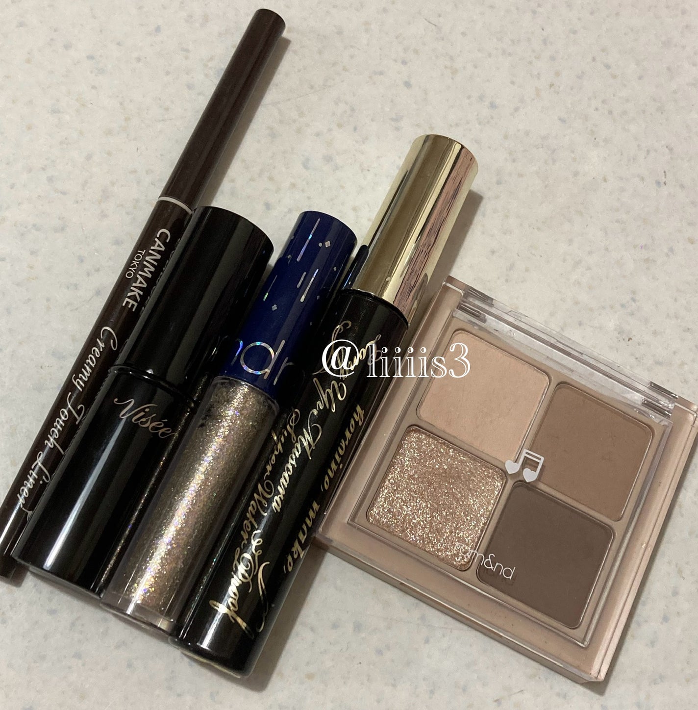 クリーミータッチライナー/キャンメイク/ジェルアイライナーを使ったクチコミ(1枚目)