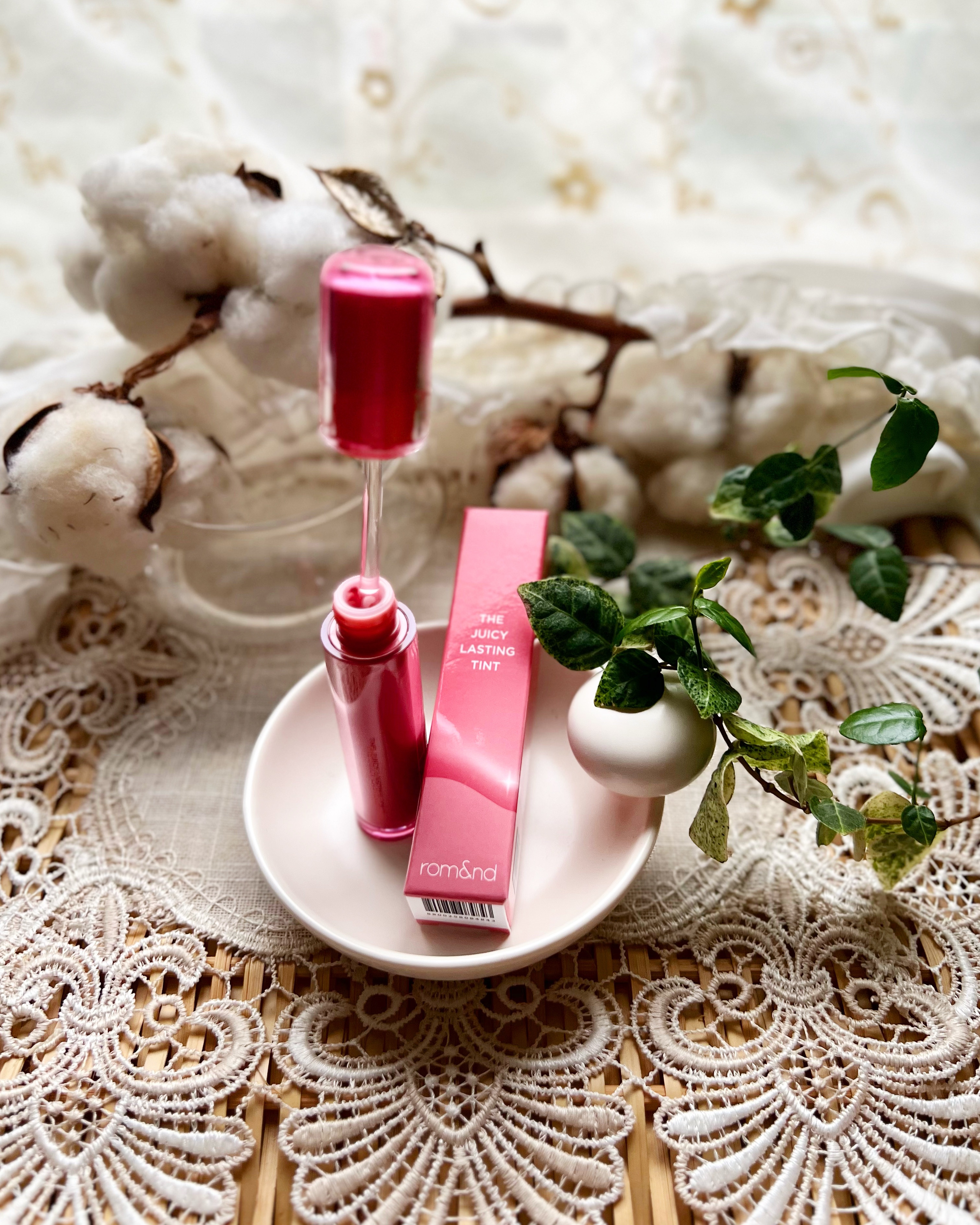 ザ ジューシーラスティングティント 29 ジョソンフィグ/rom&nd/リップティントを使ったクチコミ（2枚目）