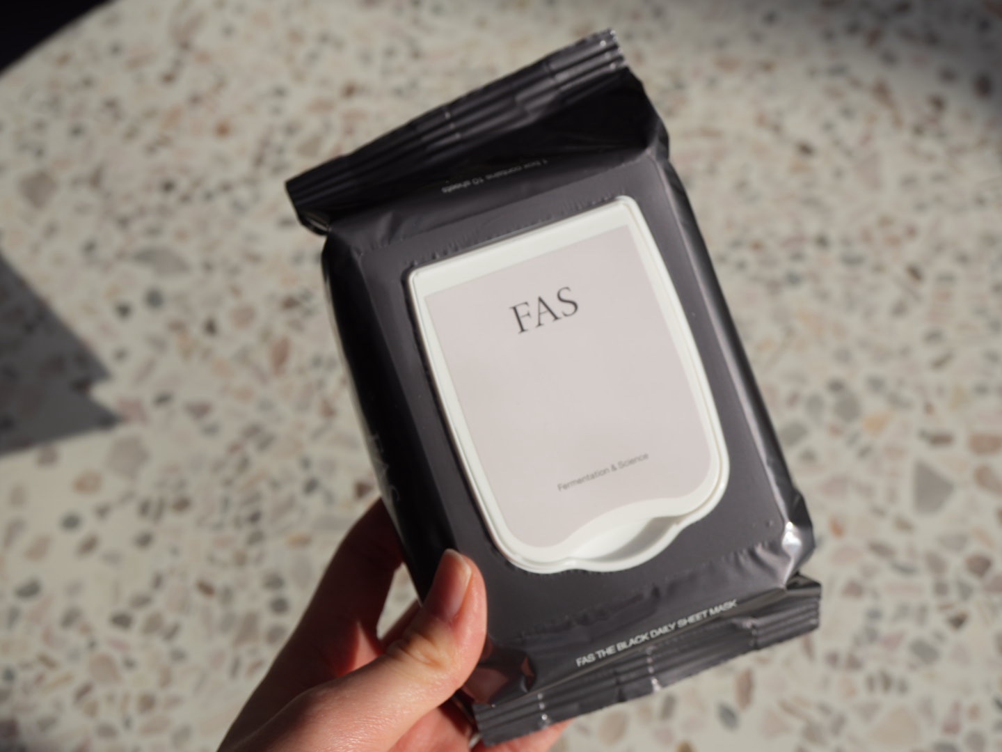 FAS ザ ブラック デイリー シートマスク 10枚入り/FAS/シートマスク・パックを使ったクチコミ（1枚目）