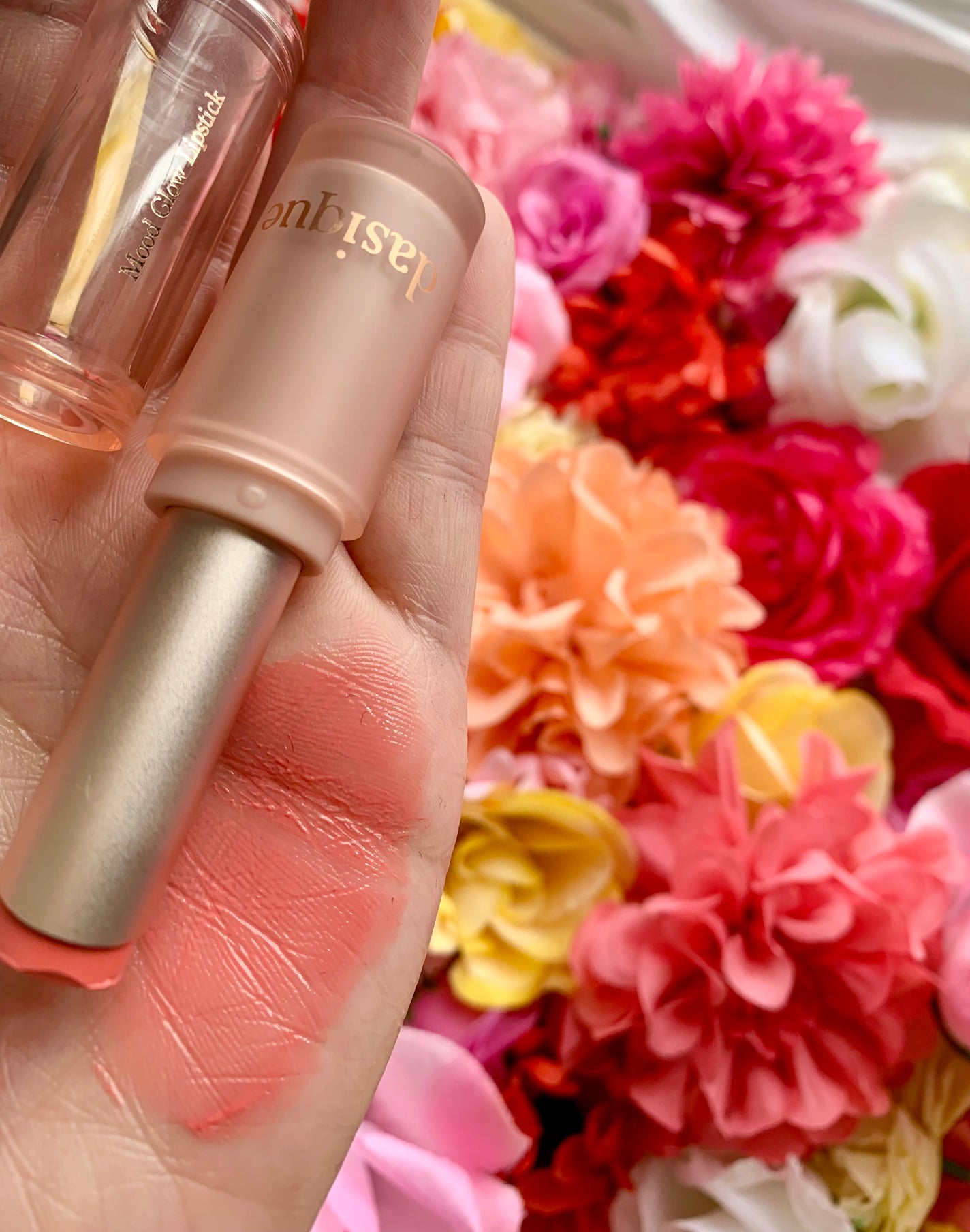 ムードグロウリップスティック/dasique/口紅を使ったクチコミ(6枚目)