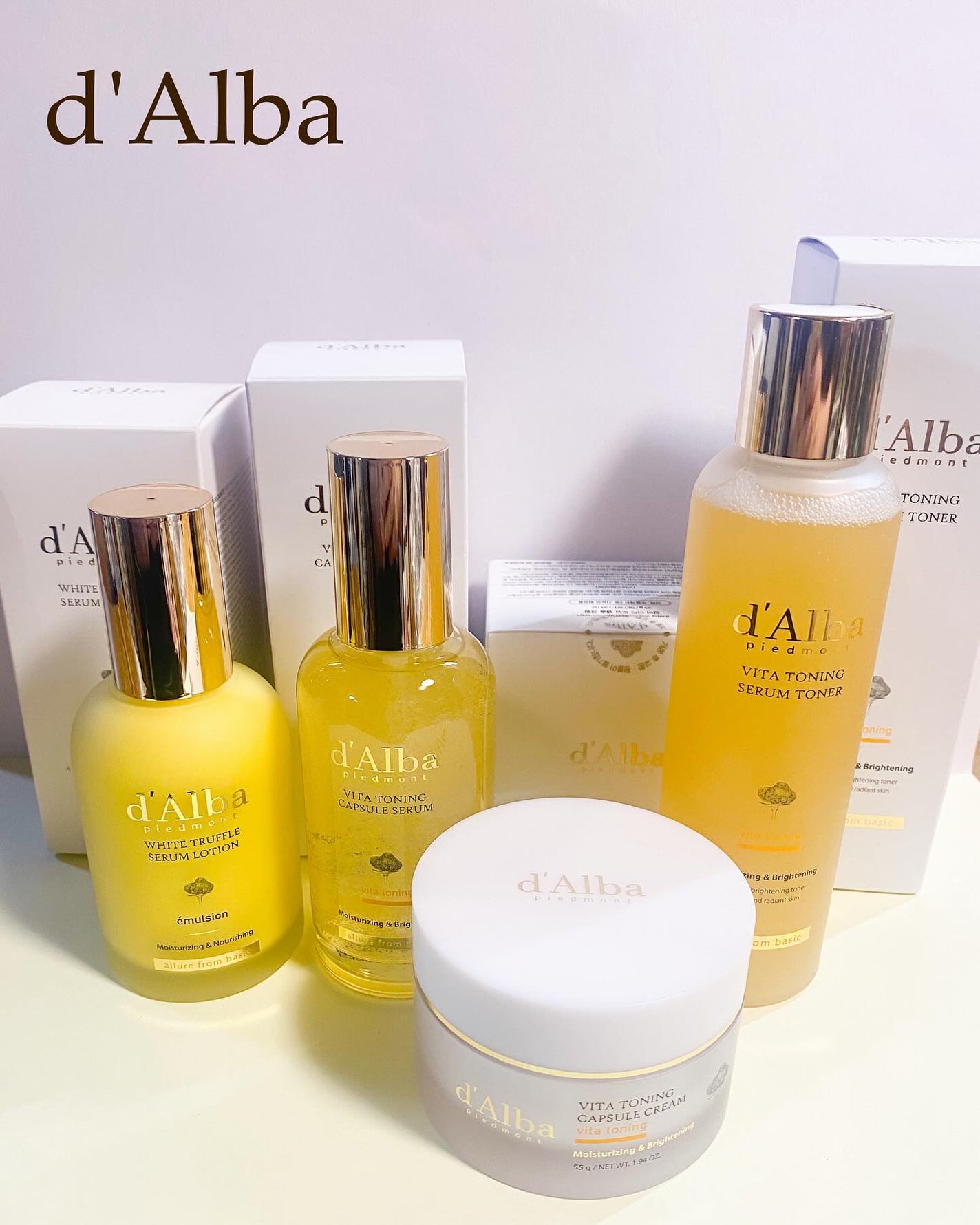 ビタトーニングセラムトナー/ダルバ/化粧水を使ったクチコミ(1枚目)