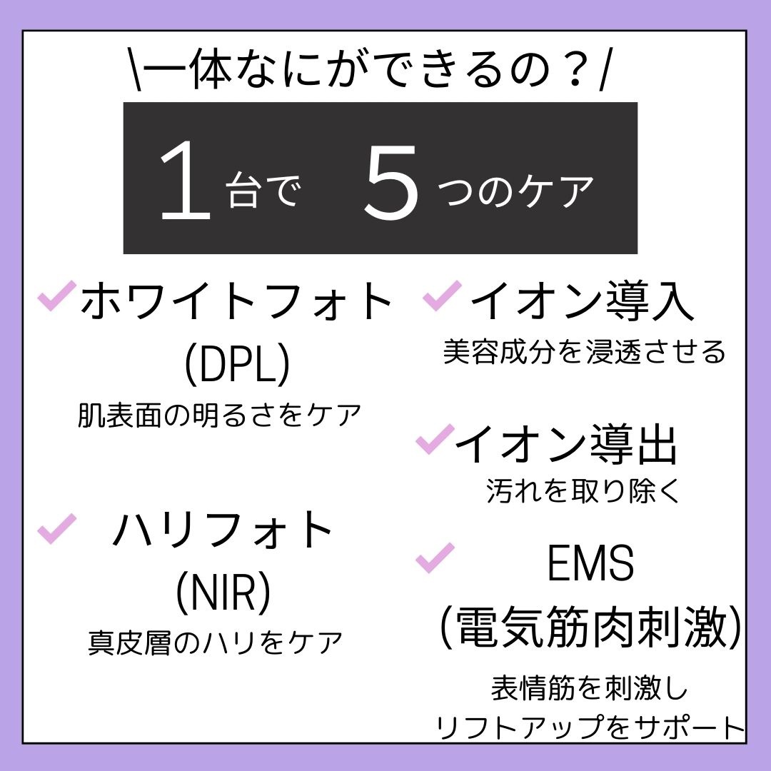 MiRAY ONE/MYTREX/美顔器・マッサージを使ったクチコミ（2枚目）