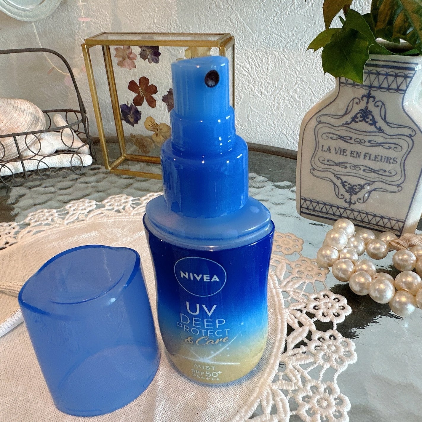 ニベアUV ディーププロテクト&ケア ミルクミスト/ニベア/日焼け止めミスト・スプレーを使ったクチコミ(4枚目)