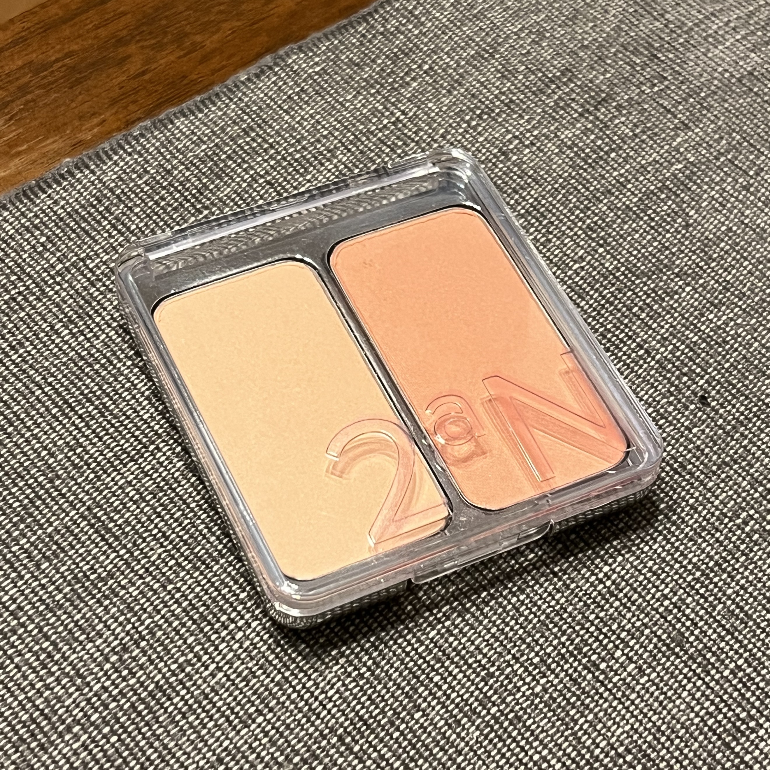 デュアルチーク 【新】07 ピーチフィズ/2aN/パウダーチークを使ったクチコミ（1枚目）