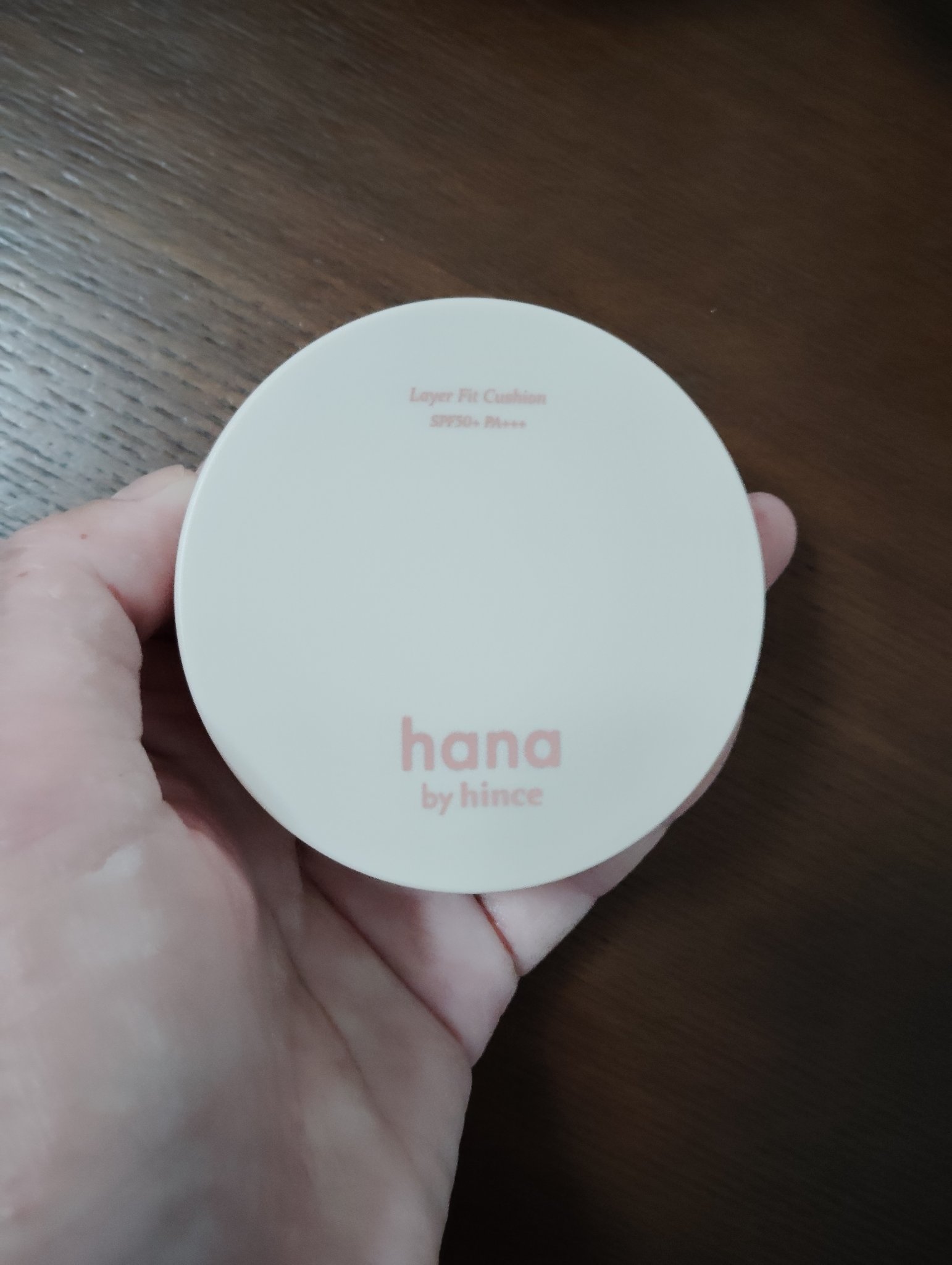 レイヤーフィットクッション 01 アイボリー/hana by hince/クッションファンデーションを使ったクチコミ（1枚目）