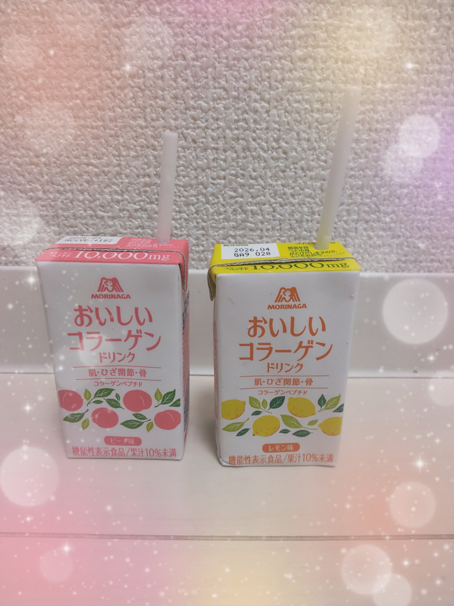 おいしいコラーゲンドリンク/森永製菓/美容ドリンクを使ったクチコミ（1枚目）