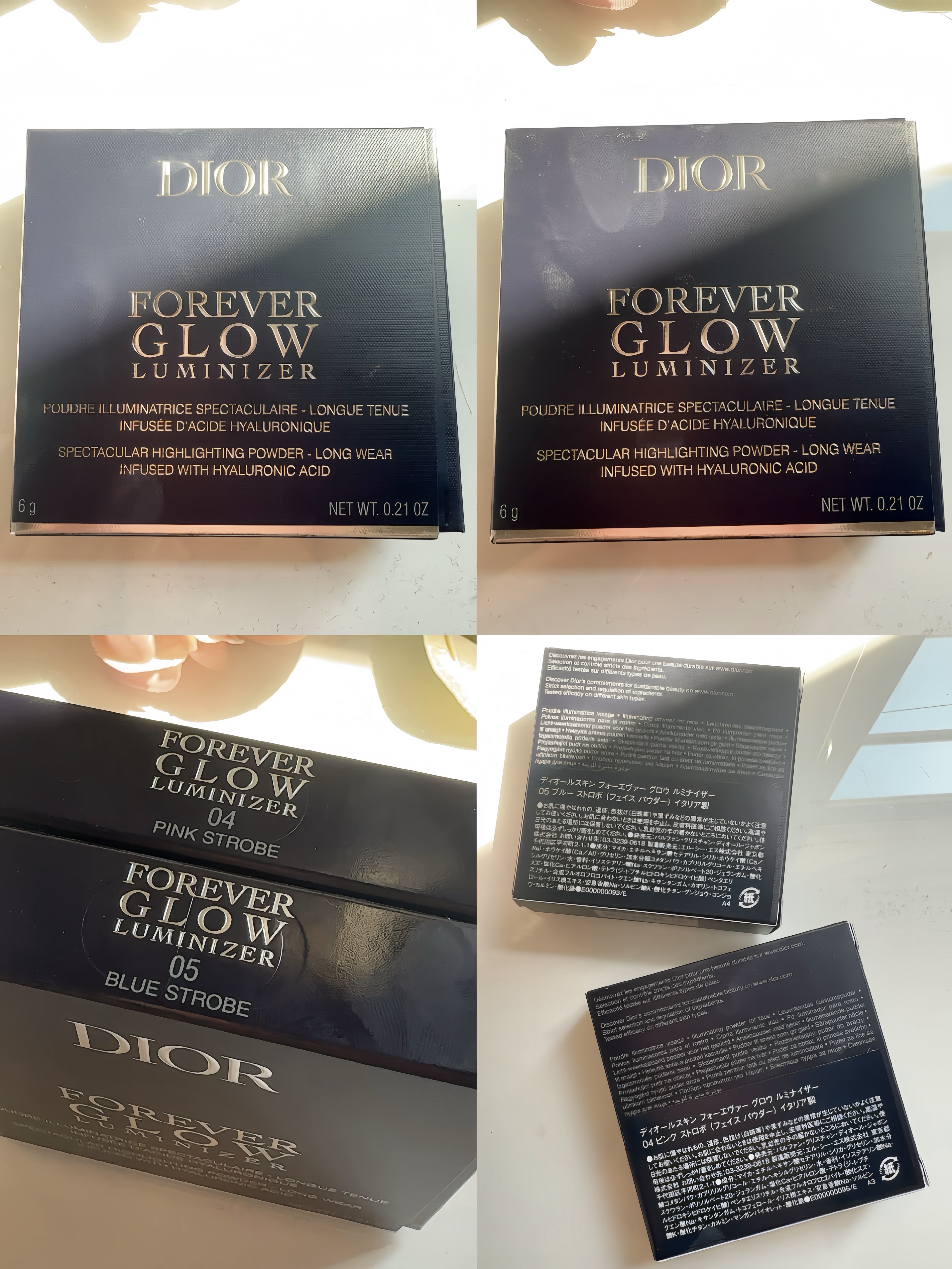 ディオールスキン フォーエヴァー グロウ ルミナイザー 04 ピンク ストロボ/Dior/ハイライトを使ったクチコミ（2枚目）