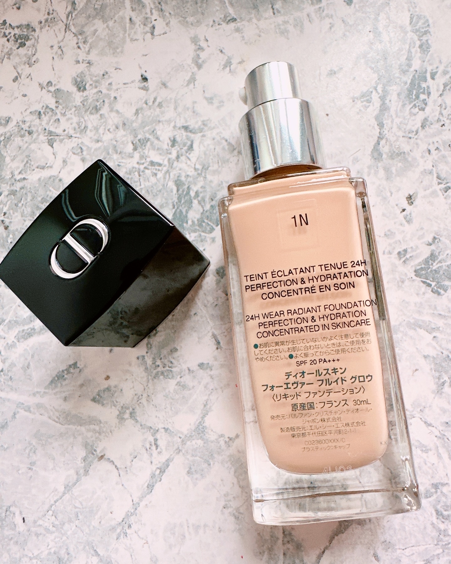 ディオールスキン フォーエヴァー トーンアップ グロウ クッション（リフィル） 01 アプリコット/Dior/ベースメイクを使ったクチコミ（3枚目）