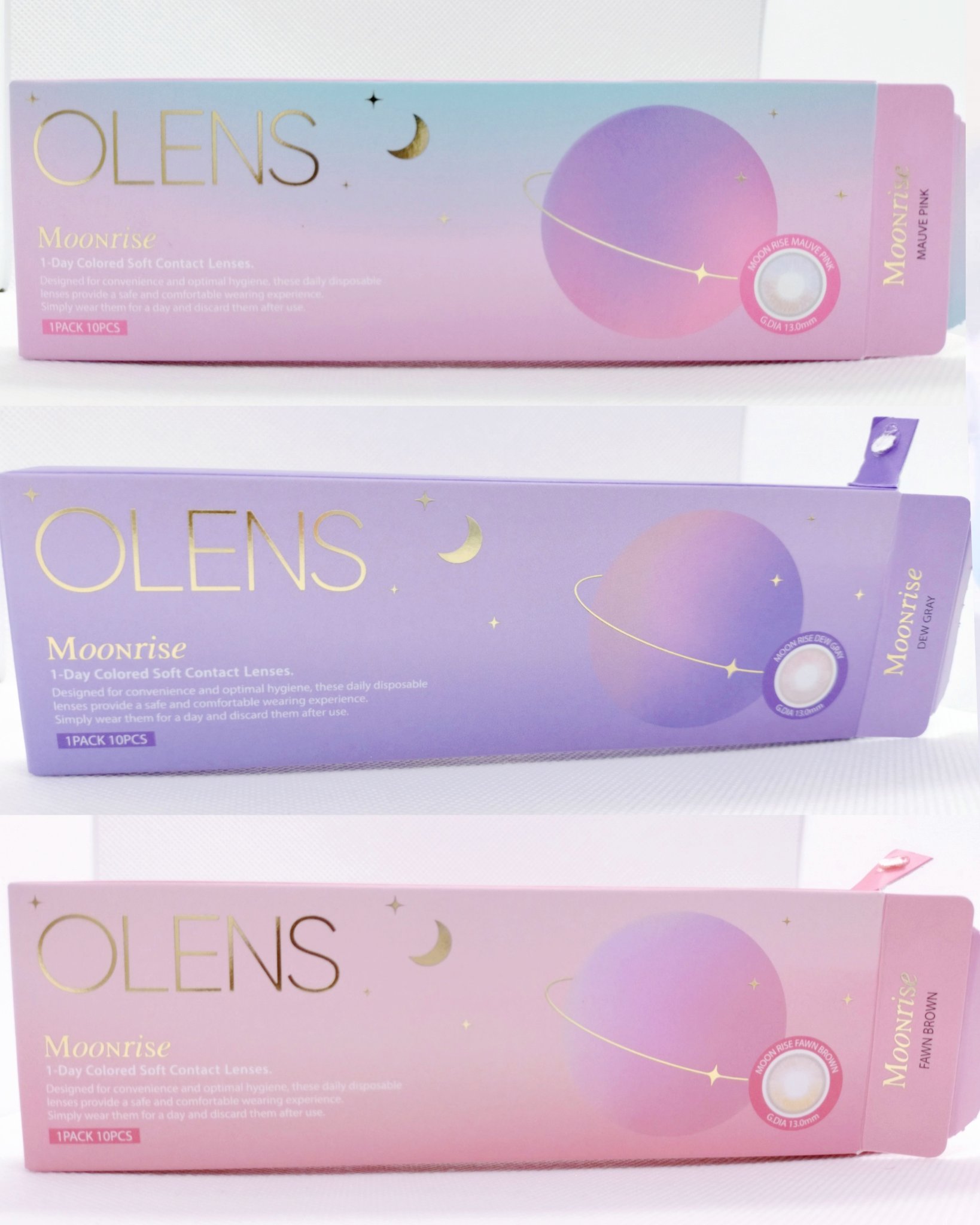 Moonrise 1day/OLENS/ワンデー（１DAY）カラコンを使ったクチコミ（2枚目）