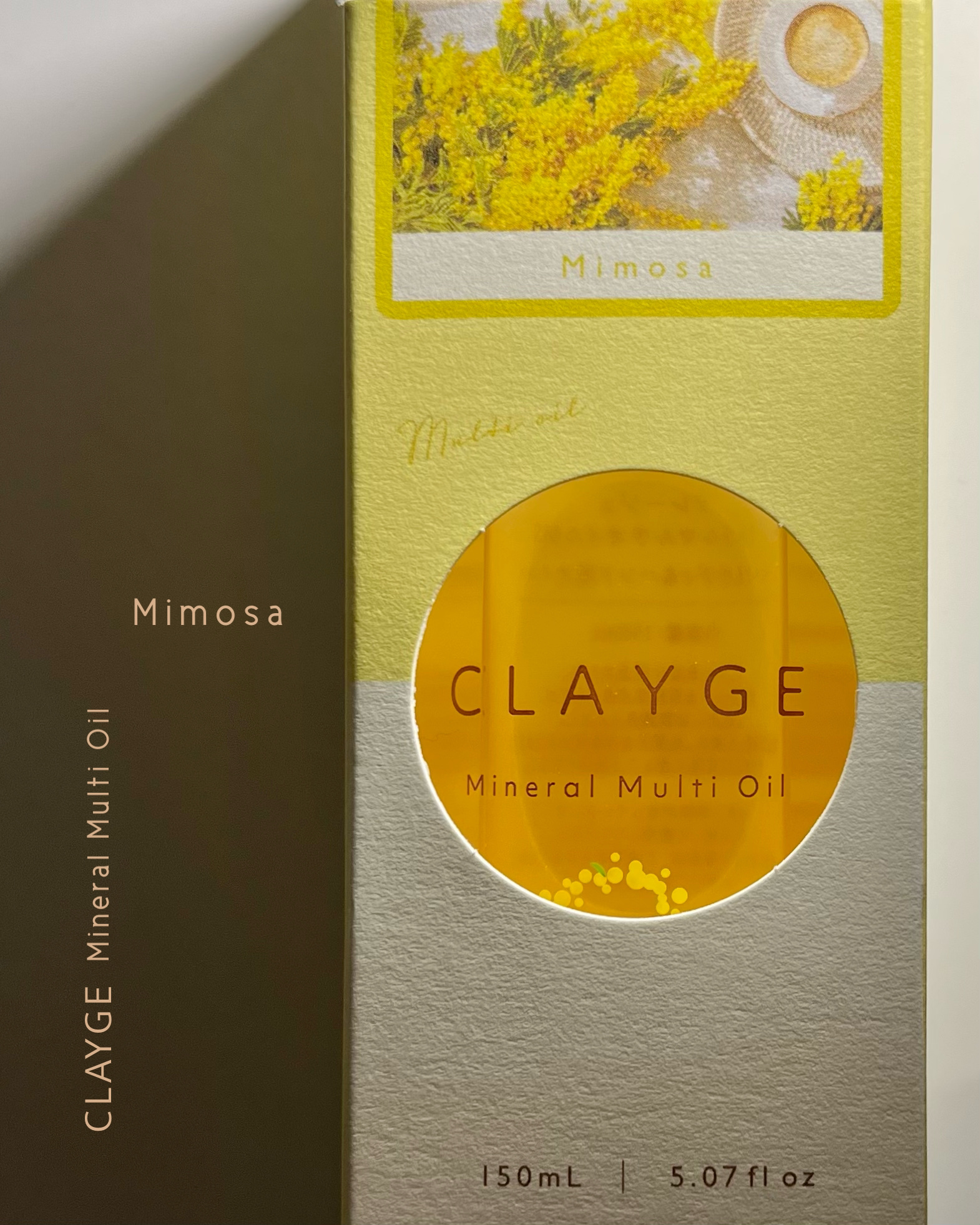 ミネラルマルチオイル ミモザ 2025（150mL）/CLAYGE/ヘアオイルを使ったクチコミ（2枚目）