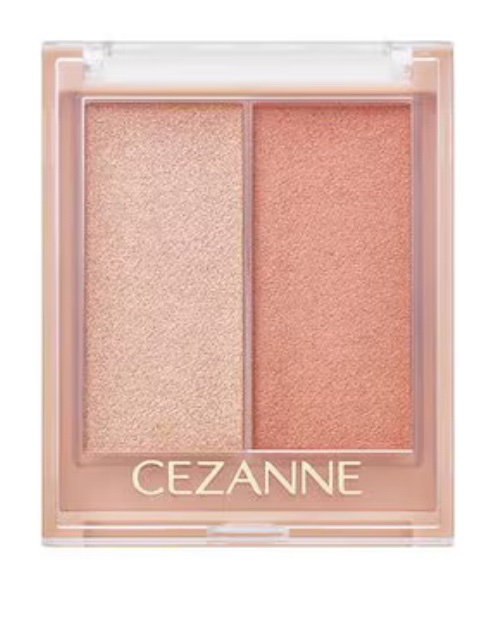 フェイスグロウカラー/CEZANNE/クリームハイライトを使ったクチコミ（1枚目）