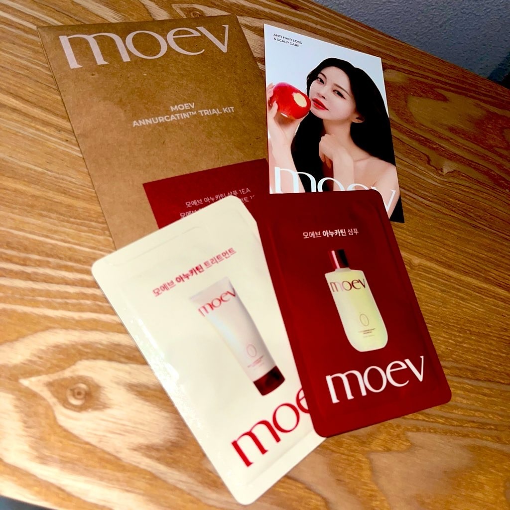 モエブ アヌカチン シャンプー/トリートメント/moev/市販シャンプーを使ったクチコミ（1枚目）