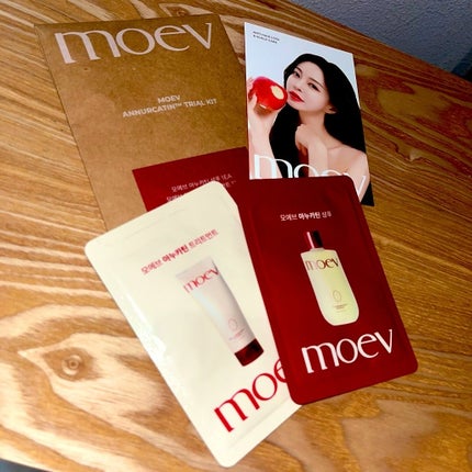 モエブ アヌカチン シャンプー/トリートメント/moev/市販シャンプーを使ったクチコミ(1枚目)