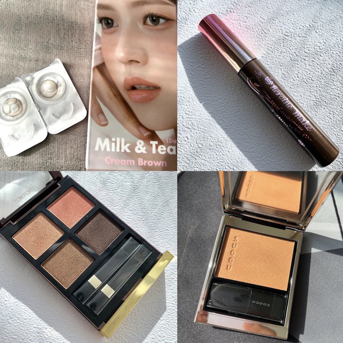 メルティング パウダー ハイライター/SUQQU/パウダーハイライトを使ったクチコミ（2枚目）