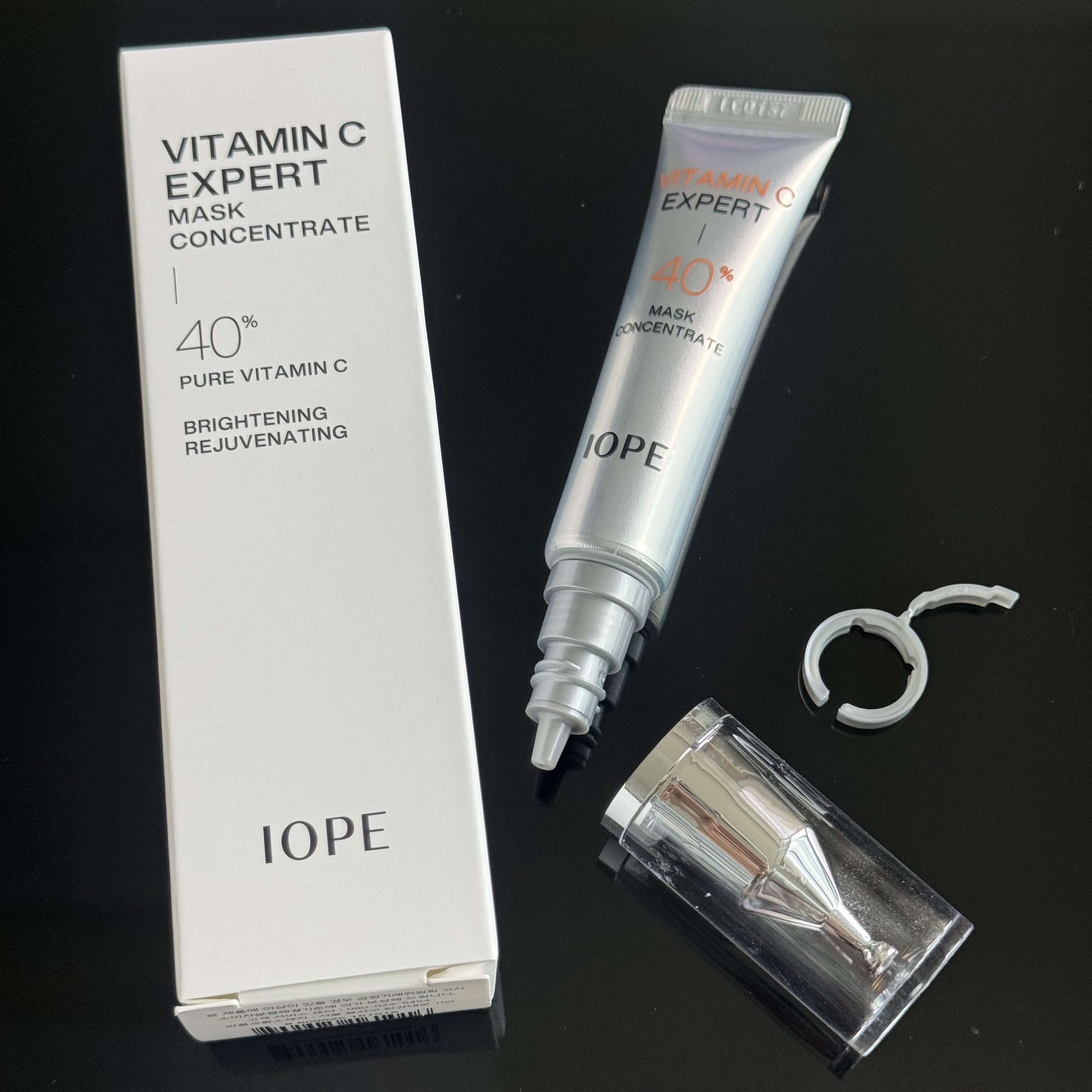 ビタミンC エキスパート40% マスクコンセントレート/IOPE/フェイスクリームを使ったクチコミ（3枚目）