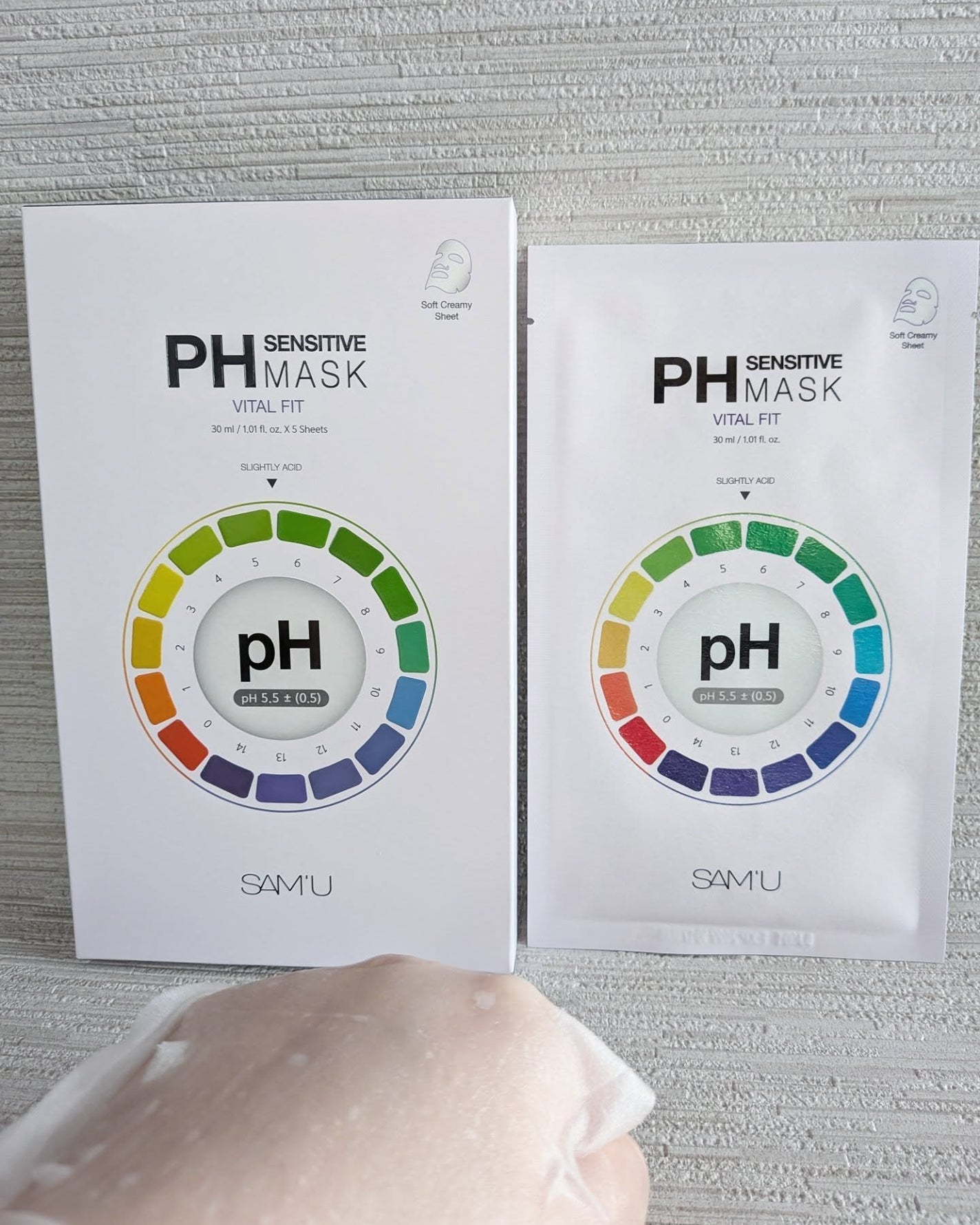 PHセンシティブマスク バイタルフィット/SAM'U/シートマスク・パックを使ったクチコミ(2枚目)