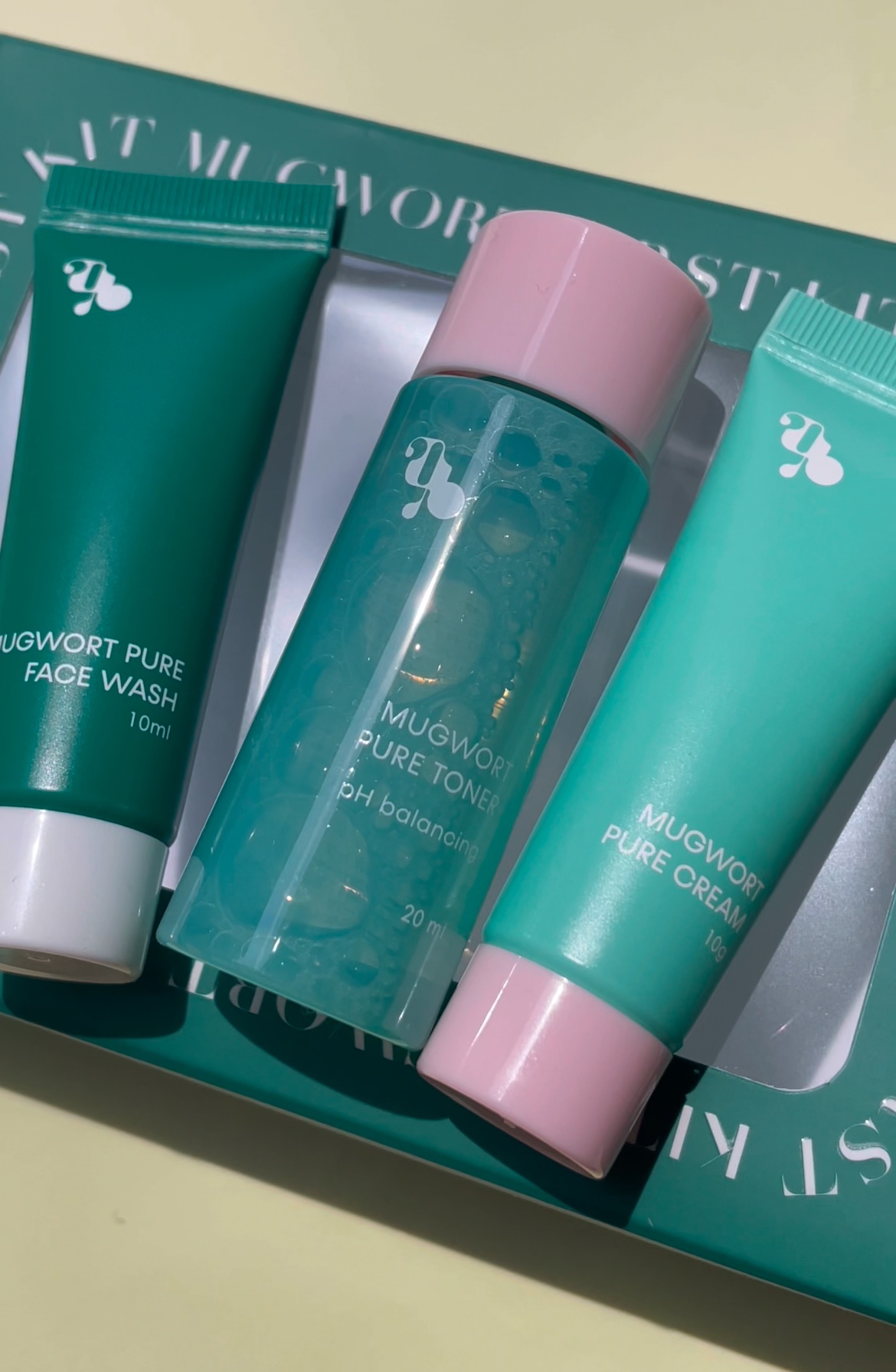 マグワートファーストキット/mgb skin/スキンケアキットを使ったクチコミ（2枚目）