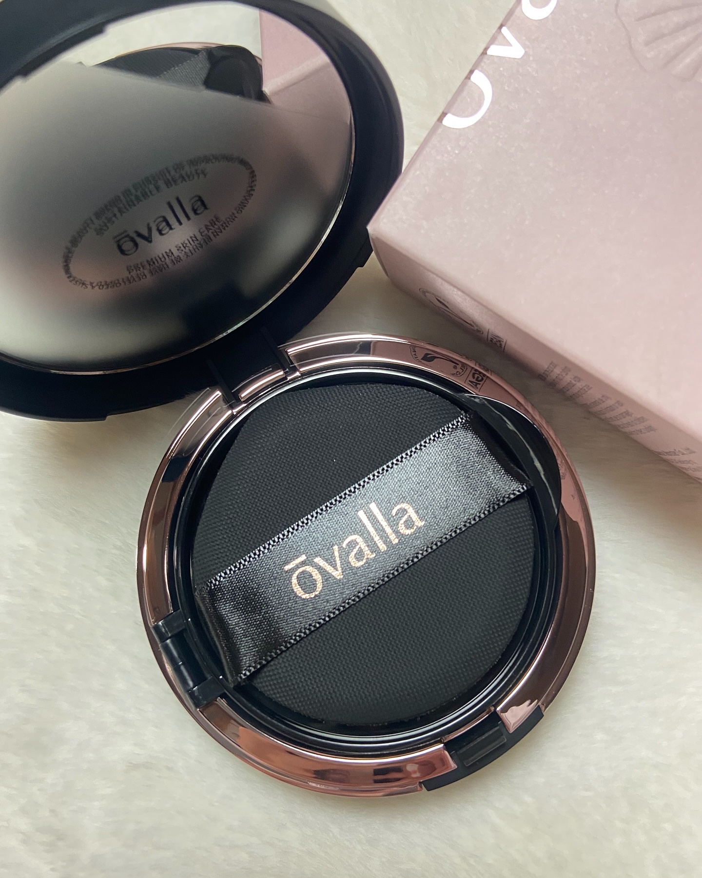 フコセンテラセラム イン クッション/ovalla/クッションファンデーションを使ったクチコミ（3枚目）