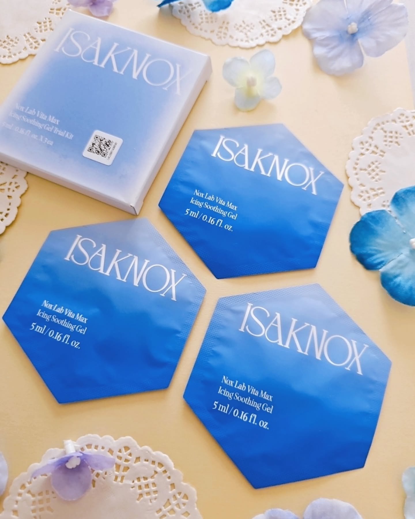 NOX LAB ビタマックス アイシング スージングジェル/ISAKNOX(イザノックス)/フェイスクリームを使ったクチコミ（2枚目）