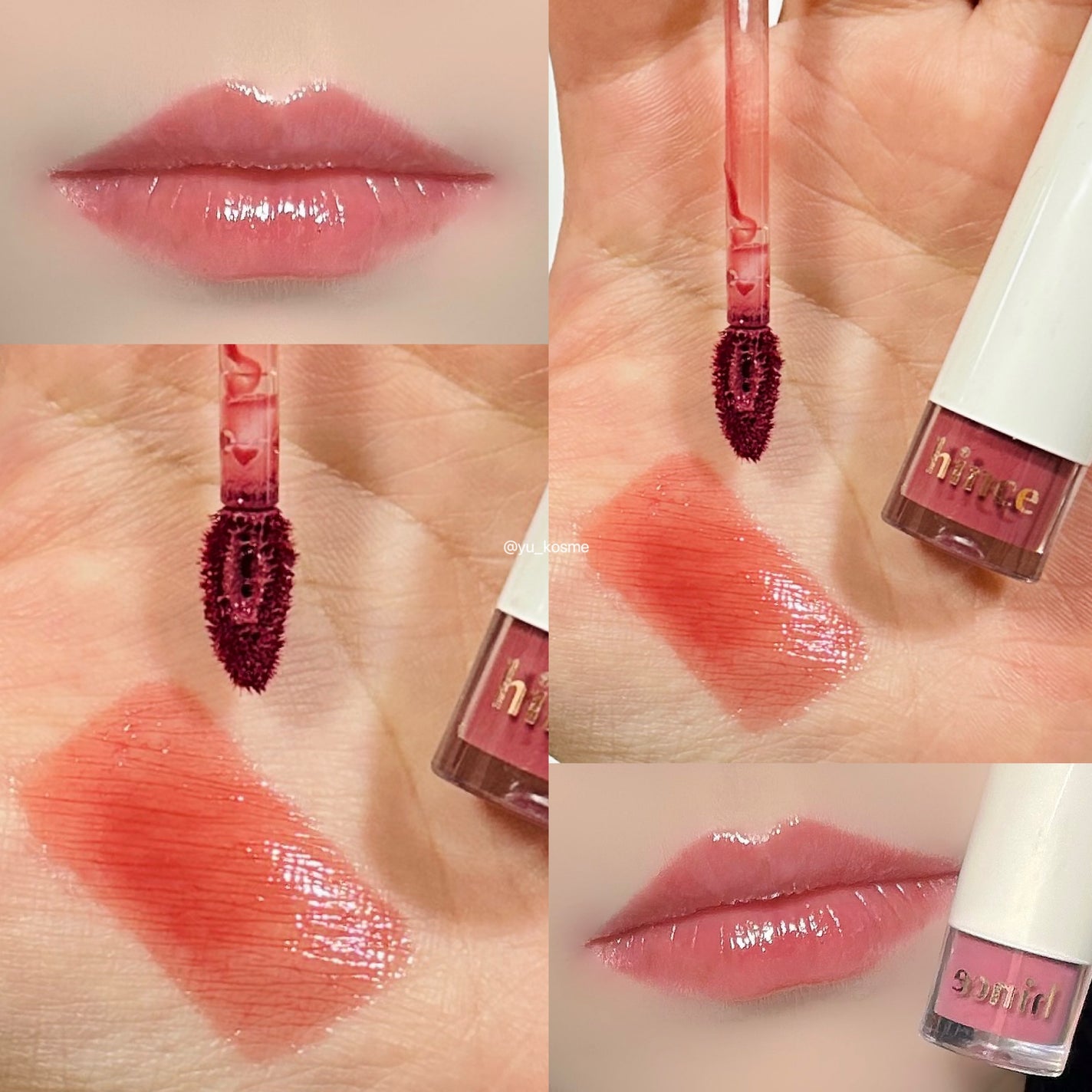 ムードインハンサーウォーターリキッドグロウ/hince/口紅を使ったクチコミ(6枚目)