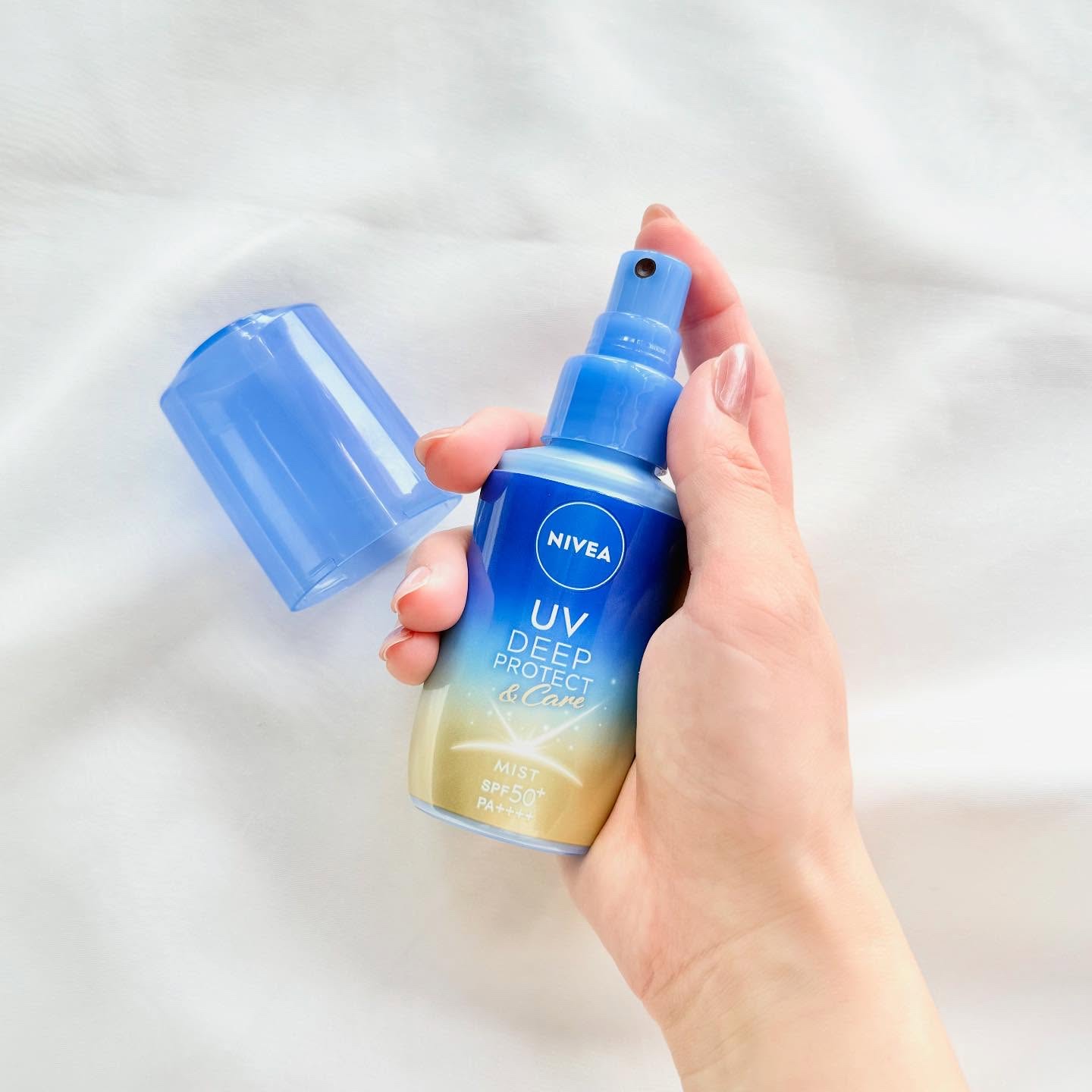 ニベアUV ディーププロテクト＆ケア ミルクミスト/ニベア/日焼け止めミスト・スプレーを使ったクチコミ（1枚目）