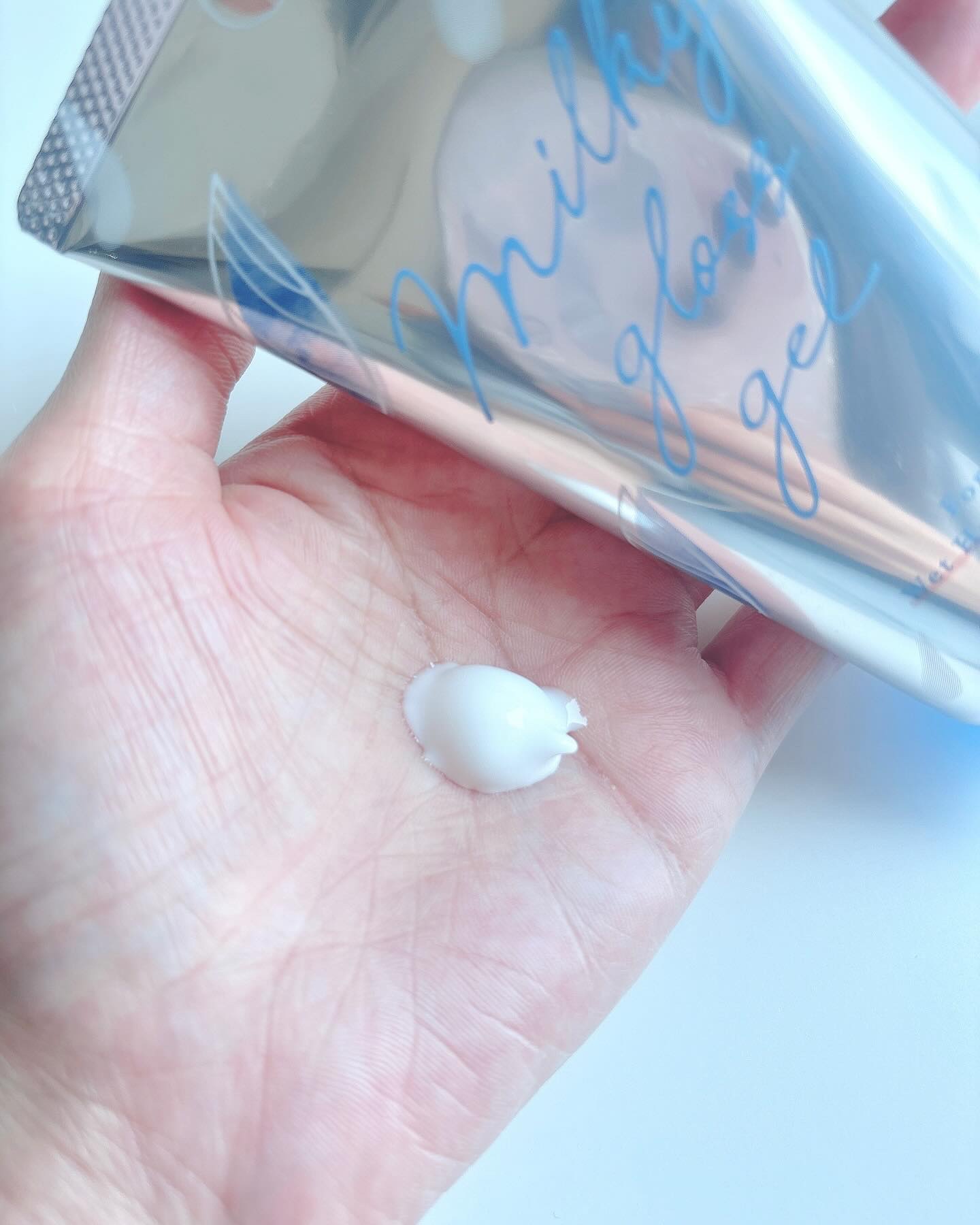 ミルキィグロスジェル/Me&Her/ヘアジェルを使ったクチコミ（2枚目）