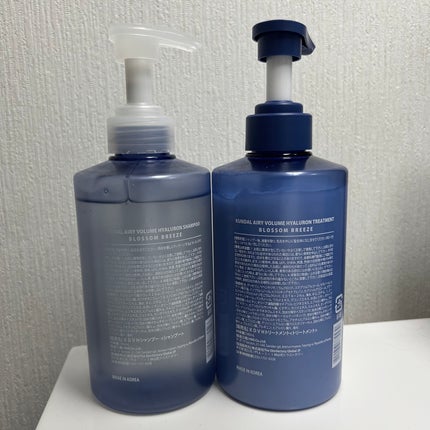 ヒアルロンエアリーボリューム シャンプー&トリートメントセット/KUNDAL/市販シャンプーを使ったクチコミ(2枚目)
